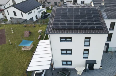 11,9 kWp – Privathaushalt in Birkenau/Odenw.